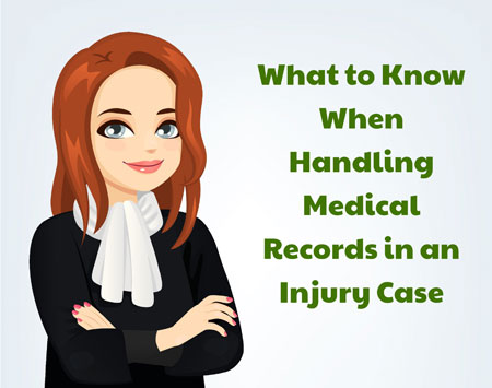 What To Know When Handling Medical Records In An Injury Case [Infographic]