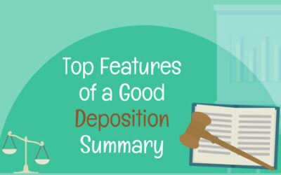 Top Features Of A Good Deposition Summary [Infographic]